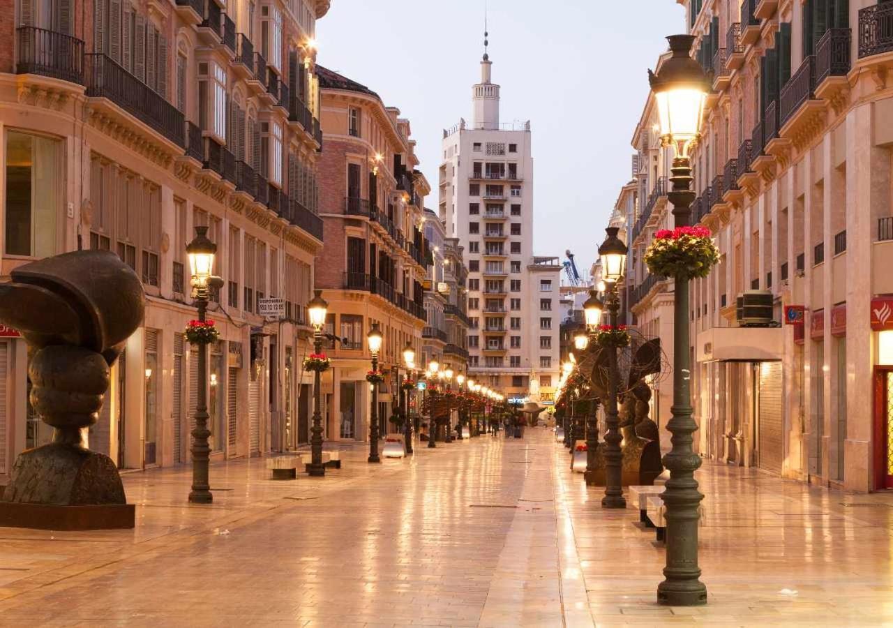 Apt Historic Center Malaga Free Parking מראה חיצוני תמונה
